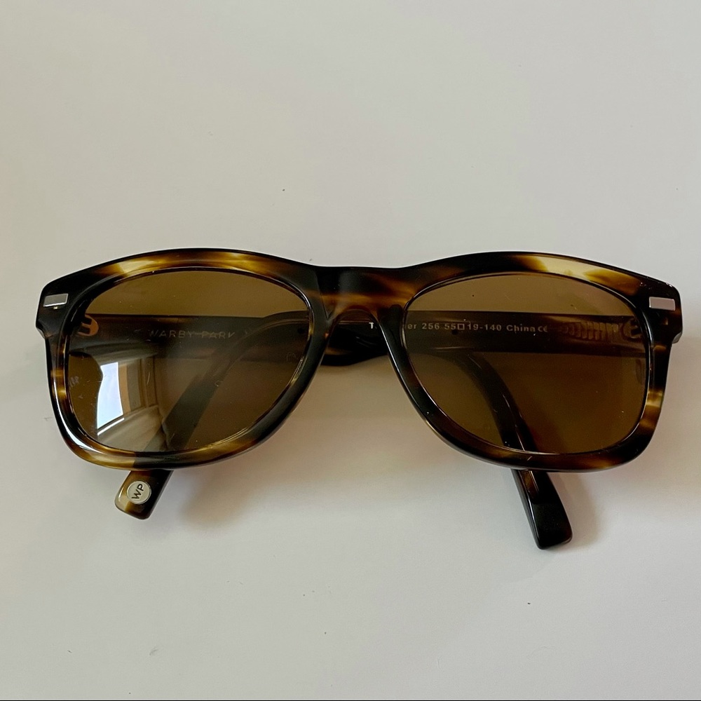 Warby Parker Sunglasses-THATCHER Striped Sassafras